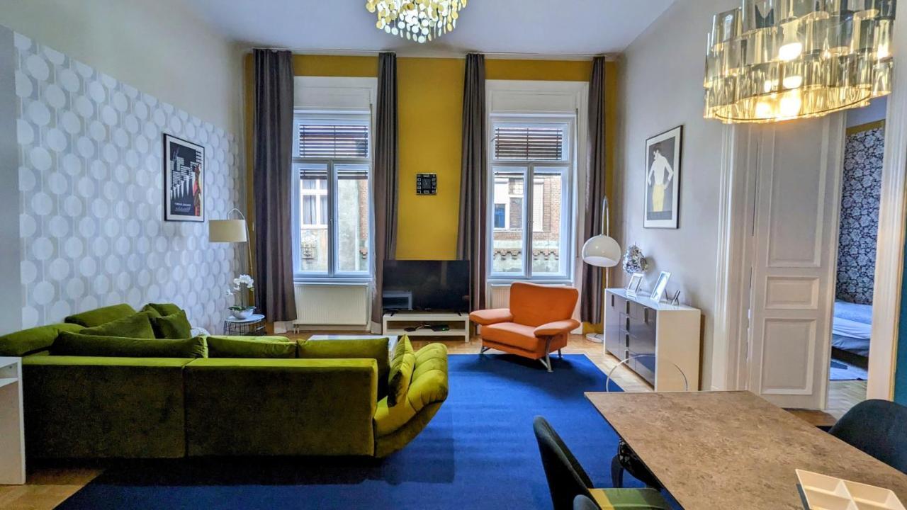 Freeparking - Great Synagogue Apartment, 2 Bedroom, 5 People ,Wifi, Ac Budapest Exterior foto
